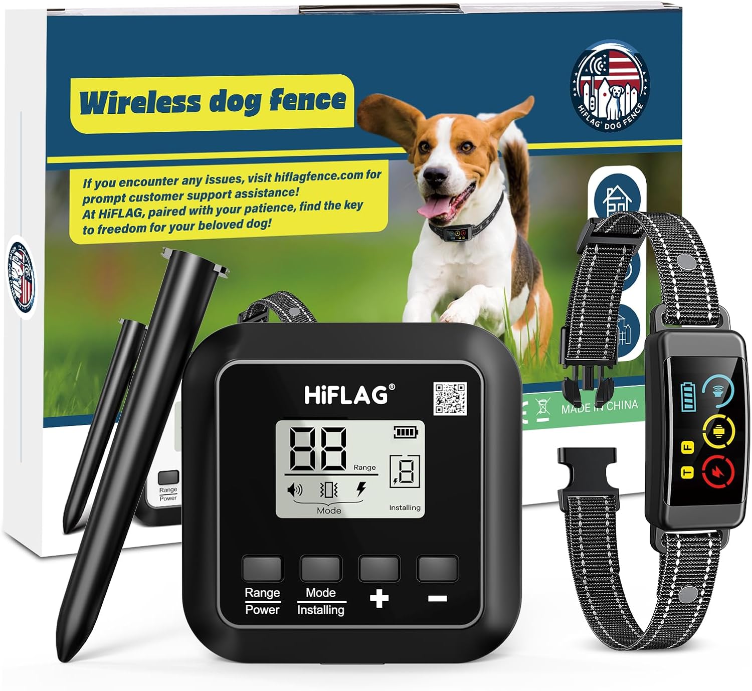 Electric outlet dog fence